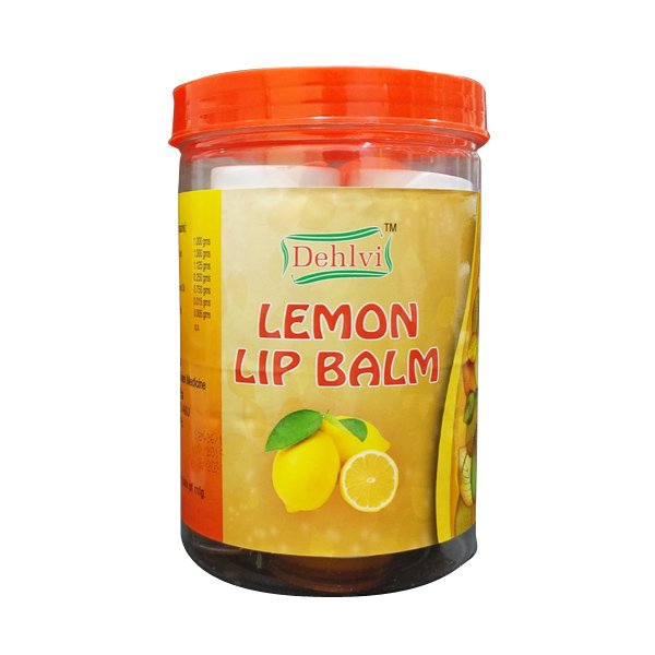 Dehlvi Lemon Lip Balm