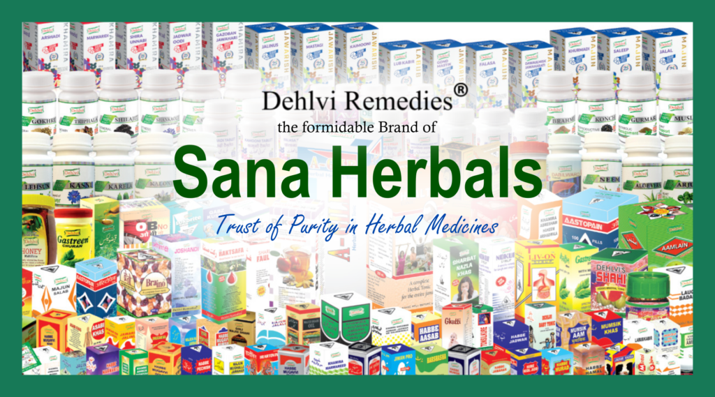 Sana Herbals Dehlvi Remedies Banner