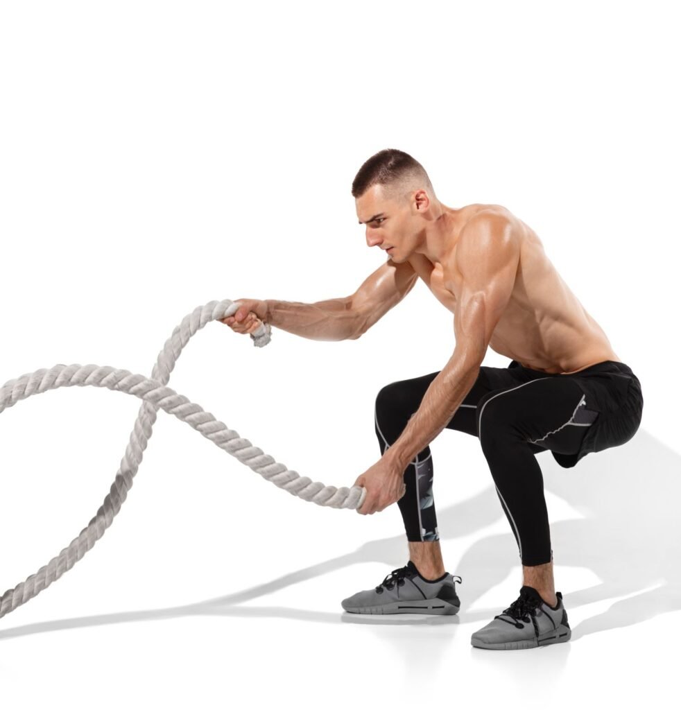 Man Exercising after A-Gile