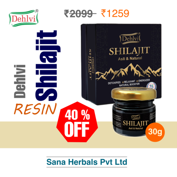 shilajit resin by Sana Herbals Dehlvi Remeidies Adv 1