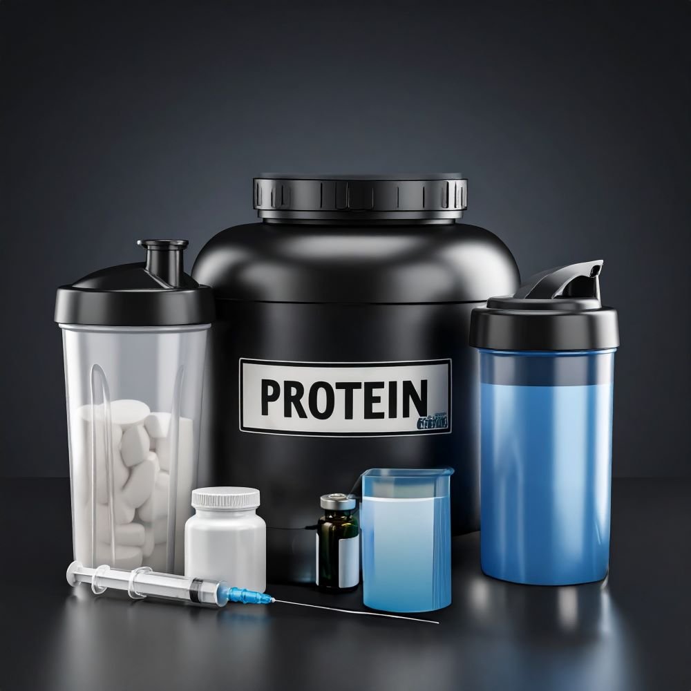 Gym Supplements representational image